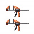 Klein Tools 47550 Speed-Klamp 6-Inch, 150-Pound, 2-Pack-