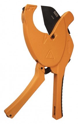Klein Tools 50034 Large-Capacity Ratcheting PVC Cutter-