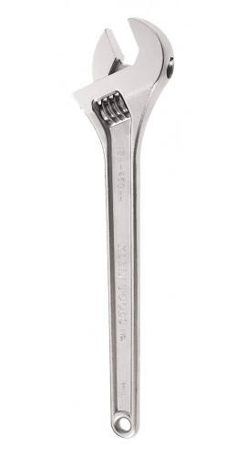Klein Tools 500-24 Standard-Capacity Adjustable Wrench, 24"-