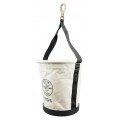 Klein Tools 5113S Tapered-Wall Bucket with swivel snap hook-