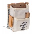 Klein Tools 5125 Canvas Tool Pouch with 5 pockets-