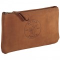 Klein Tools 5139L Top-Grain Leather Zipper Bag-