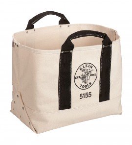Klein Tools 5155 Canvas Tool Bag, 17&quot;-