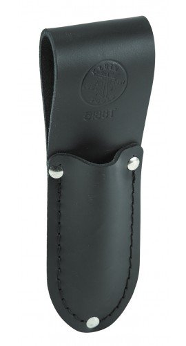 Klein Tools 5188T Leather Cable Splicer Knife Holder with tunnel connect-