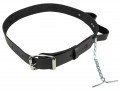 Klein Tools 5207L Electrician&#039;s Leather Tool Belt, large-