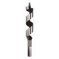 Klein Tools 53408 Steel Ship Auger Bit, screw point, 1.125 x 4&quot;-