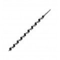 Klein Tools 53443 Steel Ship Auger Bit, screw point, 1.125 x 15&quot;-