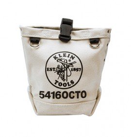 Klein Tools 5416OCTO Bull-Pin and Bolt Tool Pouch, loop connect, 5 x 5 x 9"-