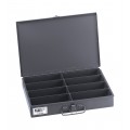 Klein Tools 54436 Storage Box with 8 compartments, mid-size-