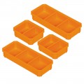 Klein Tools 54810MB MODbox&amp;trade; Replacement Bins, Short, 4-Pack-