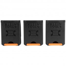Klein Tools 55838MB MODbox&amp;trade; Tool Belt Pouch Clips, 3-Pack-