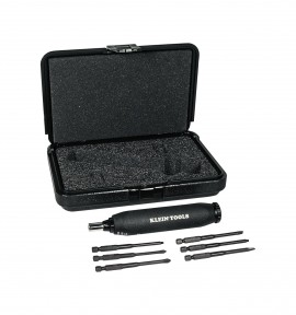 Klein Tools 57032 Torque Screwdriver Set, 5 to 40 in-lbs.-