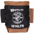 Klein Tools 5816LFR Bolt Bag, Flame-Resistant Canvas and Leather-
