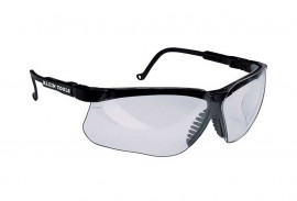 Klein Tools 60053 Protective Eyewear, black frame, clear lens-