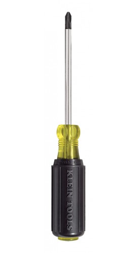 Klein Tools 603-4 Screwdriver with #2 Phillips tip and 4&amp;quot; shank-