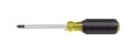 Klein Tools 603-4B Wire-Bending Phillips Screwdriver, #2, 4&quot; shank-