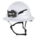 Klein Tools 60406T2RL Hard Hat with headlamp, Class E Type 2, non-vented full brim-