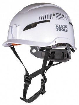 Klein Tools 60565 Safety Helmet, Type-2, Vented Class C, White-