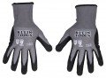 Klein Tools 60586 Knit Dipped Gloves, Cut Level A2, Touchscreen, X-Large, 2-Pair-