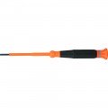 Klein Tools 6243INS Insulated Precision Screwdriver, 3/32-Inch Slotted, 3-Inch Shank-