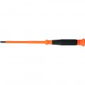 Klein Tools 6264INS Insulated Precision Screwdriver, #1 Phillips, 4-Inch Shank-