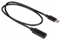 Klein Tools 62807 USB-C Male to Female Cable, 1.5-Foot-