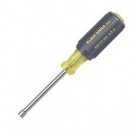 Klein Tools 630-4.5MM Cushion-Grip Nut Driver, 3" hollow shaft