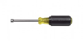 Klein Tools 630-5MM Cushion-Grip Nut Driver, 0.2", 3" shaft-