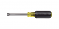 Klein Tools 630-6MM Cushion-Grip Nut Driver, 0.236&quot;, 3&quot; shaft-