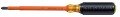 Klein Tools 6337INS Insulated Screwdriver with #3 Phillips tip and 7&amp;quot; shank-