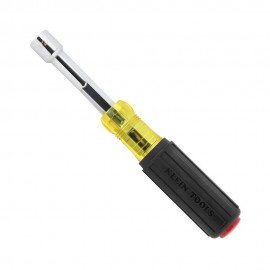 Klein Tools 65412 Color-Coded Hollow-Shaft Heavy-Duty Nut Driver, 1/2-Inch-