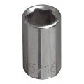 Klein Tools 65603 Standard 6-Point Socket, 0.28", 0.25" drive-