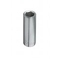 Klein Tools 65610 Deep 6-Point Socket, 0.25", 0.25" drive-