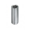 Klein Tools 65611 Deep 6-Point Socket, 0.28&quot;, 0.25&quot; drive-