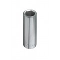 Klein Tools 65614 Deep 6-Point Socket, 0.375", 0.25" drive-