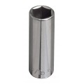 Klein Tools 65711 Deep 6-Point Socket, 0.44", 0.375" drive-