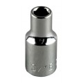 Klein Tools 65810 Standard 12-Point Socket, 1.06&quot;, 0.5&quot; drive-