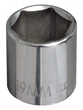 Klein Tools 65909 Metric 6-Point Socket, 9 mm, 0.375&quot; drive-