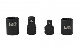 Klein Tools 65KADP KNECT™ (M) Impact Socket Wrench Adapter Set-