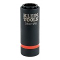 Klein Tools 66014 2-in-1 Impact Socket, 12-point, &amp;frac78; and 11/16&amp;quot;-