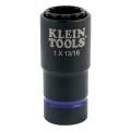 Klein Tools 66015 2-in-1 Impact Socket, 12-point, 1 and 13/16&amp;quot;-