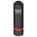 Klein Tools 66062 2-in-1 Impact Socket, 6-Point, 5/8 and 7/16-Inch-