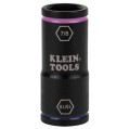 Klein Tools 66073 Flip Impact Socket, 15/16 and 7/8-Inch-