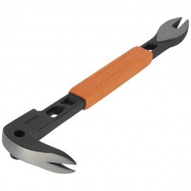 Klein Tools 66093 Nail Puller with Integrated Dimpler, 12-Inch-