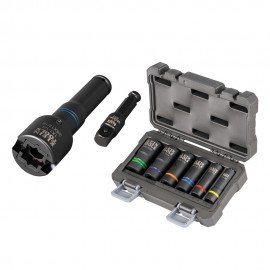 Klein Tools 660KIT2 6-in-1 Impact Socket Set-
