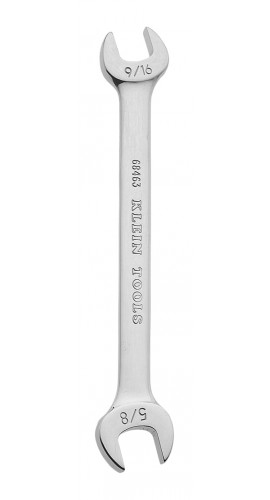 Klein Tools 68463 Open-End Wrench, 0.5625 and 0.625" ends-