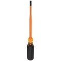 Klein Tools 6926INS Slim-Tip 1000V Insulated Screwdriver, 1/4-Inch Cabinet, 6-Inch-
