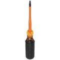 Klein Tools 6944INS Slim-Tip 1000V Insulated Screwdriver, #2 Square, 4-Inch Round Shank-
