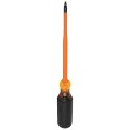 Klein Tools 6986INS Slim-Tip 1000V Insulated Screwdriver, #1 Square, 6-Inch Round Shank-