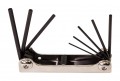 Klein Tools 70581 Folding Hex Key Set, 8-key, 0.05 to 0.15&quot; SAE-